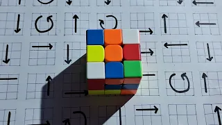 Really solve a rubik's cube: solve the 3by3 rubik cube step-by-step guide | cube solve | #viral #ad