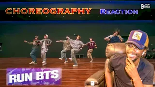 Run BTS (방탄소년단) [CHOREOGRAPHY] FIRST TIME LISTENING TO K-POP