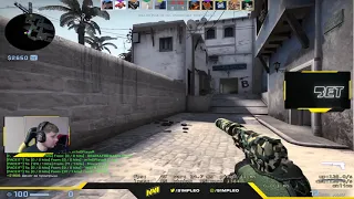 s1mple First Stream After MAJOR FACEIT | 40 KILLS | CSGO