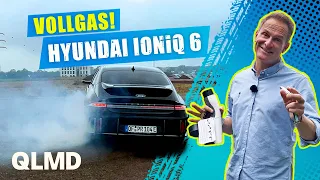 Hyundai IONIQ 6 | Wie lange hält der Akku bei Vollgas? 👀 | Matthias Malmedie