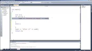 Programming in C & C++ Episode 0021 - If Else Statements