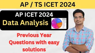 DATA ANALYSIS (Pie chart - Table - Bar graph) | AP ICET 2024 | TS ICET 2024