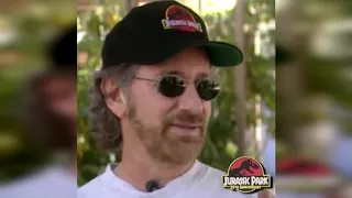 Steven Spielberg on Jurassic Park The Ride at Universal Studios Hollywood