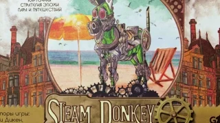 Играем в настольную игру Паровой осёл (Steam Donkey)