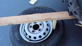 DIY Airsoft BBs Used For Balancing Tires Van Build ep10