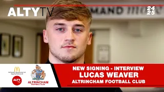 LUCAS WEAVER | Player Interview May 2024 | Altrincham FC