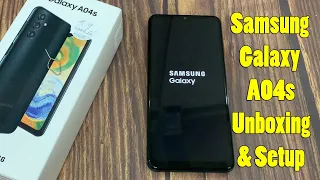 Samsung Galaxy A04s Unboxing and Setup | Awesome Blue