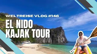 Kajak Tour zum Papaya und Lapus Lapus Beach El Nido - PHILIPPINEN 🇵🇭