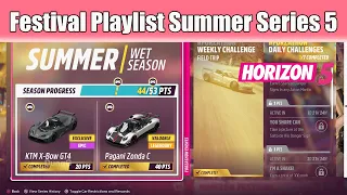 Forza Horizon 5 Festival Playlist Summer Series 5 - How to get the KTM X-Bow GT4