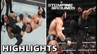 WWE 2K19 ROMAN REIGNS VS DREW MCINTYRE | STOMPING GROUNDS 2019 - PREDICTION HIGHLIGHTS