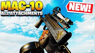 THE NEW "MAC-10" SMG - ALL ATTACHMENTS & CUSTOMIZATION OPTIONS - BLACK OPS COLD WAR MAC-10 GAMEPLAY!