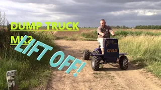 Homemade Dump truck MK2 Painting and driving