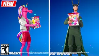 Fortnite LOKI Skin doing all Built-In Emotes and Funny Dances