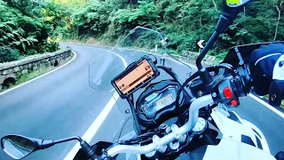 Benelli Trk 502 (sound) nel misto!!! - Passo Del Bracco - Liguria - Tra Genova e La Spezia!