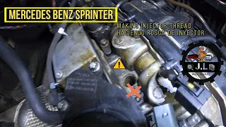 Mercedes Benz Sprinter Fuga de Inyector/ Leaking Fuel Injector