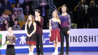 2016-03-31 - Worlds ice dance medal ceremony