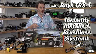 Power Bump! Brushless Puller Pro & CopperHead 10 Traxxas TRX-4 Bronco Install - Holmes Hobbies