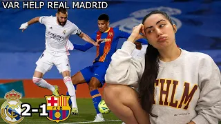 BENZEMA SCORES BEAUTIFUL GOAL | MINGUEZA'S GOAL NOT ENOUGH | REAL MADRID VS BARCELONA 2-1 EL CLASICO