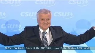 Bayern-Wahl: Die CSU ist wieder da