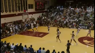 LeBron James & Jayson Tatum Connect on an ELECTRIC Alley-Oop Dunk at Pro-Am Game!