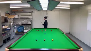Snooker T drill practice (Day 49)