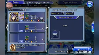 DFFOO [GL] - Caius All Skills with EX Weapon Showcase