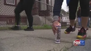 Community lights up Providence neighborhood to honor hit-and-run victim