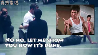 Joe Lewis Tries To Teach Bruce Lee Karate         Then This Happened