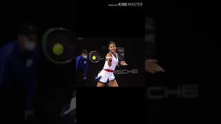 EMMA RADUCANU WON THE MATCH AGAINST POLONA HERCOG HER FIRST VICTORY ON THE WTA TOUR|INDAY TV