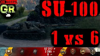 World of Tanks SU-100 Replay - 6 Kills 3.7K DMG(Patch 1.4.0)