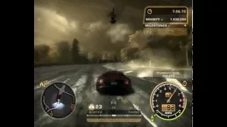 Need For Speed: Most Wanted - Helicopter Attack