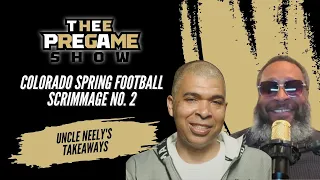 Colorado Spring Football Scrimmage No. 2 | Uncle Neely's Takeaways | theepregameshow.com