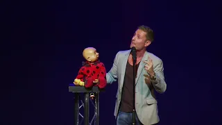 Paul Zerdin America's Got Talent Winner Ventriloquist Puppet Character Baby has a question