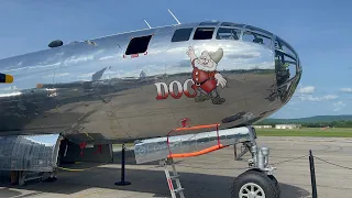 Doc, a Boeing B-29 Superfortress at the Arkansas Air Museum in Fayetteville AR