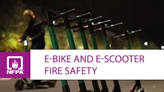Fire Safety Considerations for E-Bikes and E-Scooters