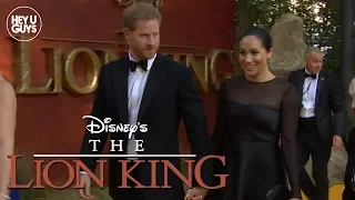 The Lion King European Premiere Royal Arrivals Prince Harry & Meghan Markle