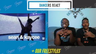 DANCERS REACT TO Sean Lew & Kaycee Rice - Duet Dances 2019