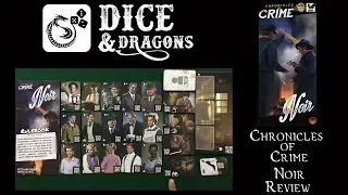 Dice and Dragons - Chronicles of Crime Noir Review