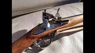 Restauration fusil 1777 à silex manufacture royale de Saint Etienne 1819 Louis XVIII