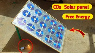 I Turn old CDs Into Solar panel .solar panels for beginners #diy