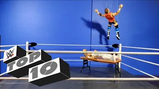 Top 10 WWE Extreme Moments | WWE Stop Motion
