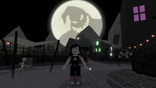 I visited Halloween Town on Nightmare Before Christmas in Roblox!!!