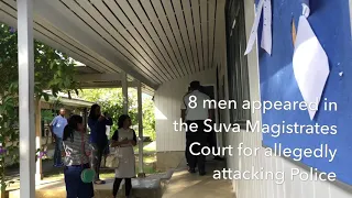 Alleged Police Attackers Appear In The Suva Magistrates Court