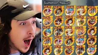 New Insanely Expensive Legends Limited Guaranteed Summons on Dragon Ball Legends!