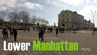 NYC Lower Manhattan Virtual Run - Scenic Treadmill Run or Walk