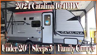 2024 Catalina 164bhx travel trailer by Coachmen RV at Couchs RV Nation Catalina 164BHX Review Tour