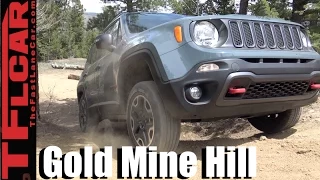 2016 Jeep Renegade takes on the Gold Mine Hill Off-Road Review