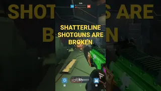 SHATTERLINE Shotguns are broken..