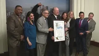 Los Angeles City honors FOX 11 KTTV for 70th anniversary as local station