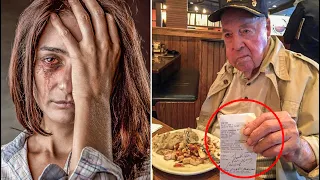 A millionaire mocked a poor family in a restaurant. The waitress' act went around the world